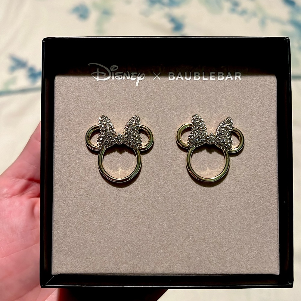 Disney x Baublebar Minnie earings